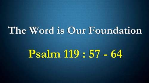 Word is our foundation