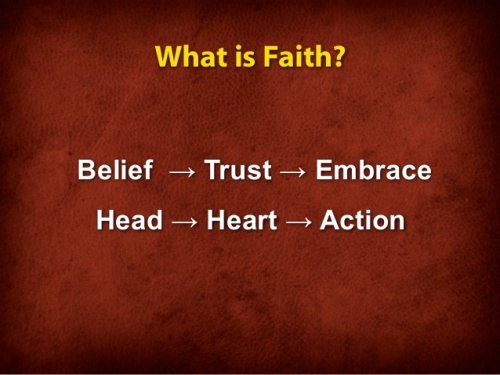 BLCF: faith trust salvation